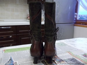  Продам женские зимние полусапожки на низком каблуке б/у - <ro>Изображение</ro><ru>Изображение</ru> #4, <ru>Объявление</ru> #644835