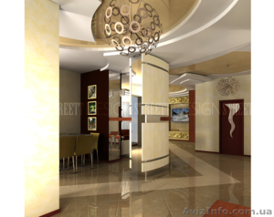 Дизайн интерьера квартир, домов, офисов, ресторанов, кафе - <ro>Изображение</ro><ru>Изображение</ru> #1, <ru>Объявление</ru> #756643