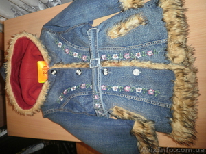 Продам осенне-весеннее джинсовое пальтишко на девочку - <ro>Изображение</ro><ru>Изображение</ru> #1, <ru>Объявление</ru> #771905