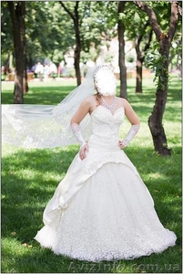 СРОЧНО!!! Продам очень красивое и нежное свадебное платье!!! ТОРГ!!! - <ro>Изображение</ro><ru>Изображение</ru> #5, <ru>Объявление</ru> #813142