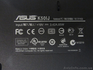 Продам Ноутбук ASUS K50IJ (2.30 ГГц / 4 Гб / 320 Гб / 15.6" LED / DVDRW / WC) БУ - <ro>Изображение</ro><ru>Изображение</ru> #3, <ru>Объявление</ru> #803975