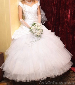 Продам изысканное и очень красивое свадебное платье - <ro>Изображение</ro><ru>Изображение</ru> #6, <ru>Объявление</ru> #846469