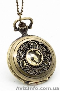 Бижутерия кулон стильная подвеска ажурные  часы  - <ro>Изображение</ro><ru>Изображение</ru> #3, <ru>Объявление</ru> #753046
