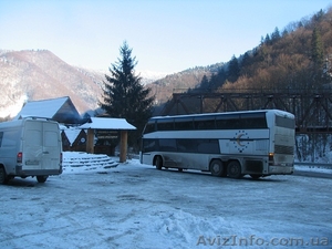 Пассажирские перевозки туристическими автобусами. Донецк,  Макеевка,  Горловка