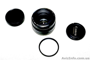 Продам объектив Canon EF 50mm f/1,4 с UV светофильтром Marumi  WIDE MC - <ro>Изображение</ro><ru>Изображение</ru> #1, <ru>Объявление</ru> #840491