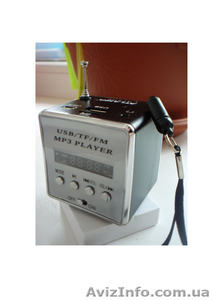 компактный аккумуляторный FM приёмник-колонка+ МР3 - <ro>Изображение</ro><ru>Изображение</ru> #1, <ru>Объявление</ru> #850615