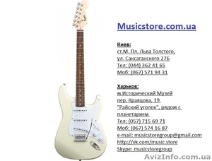 продам гитару Fender Squier Bullet Strat-RW-Arctic White.   - <ro>Изображение</ro><ru>Изображение</ru> #1, <ru>Объявление</ru> #859957
