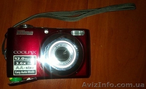 Продам фотоаппарат Nikon Coolpix L22 - <ro>Изображение</ro><ru>Изображение</ru> #1, <ru>Объявление</ru> #871942
