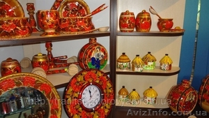 Украинские сувениры, глиняная и деревянная посуда расписная деревянная посуда - <ro>Изображение</ro><ru>Изображение</ru> #3, <ru>Объявление</ru> #859391