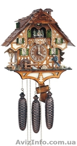 часы с кукушкой деревянные - <ro>Изображение</ro><ru>Изображение</ru> #4, <ru>Объявление</ru> #887513