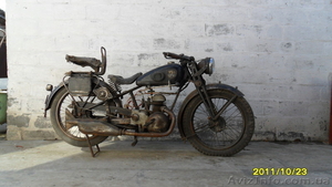 Мотоцикл NSU 1937 года выпуска - <ro>Изображение</ro><ru>Изображение</ru> #1, <ru>Объявление</ru> #915271