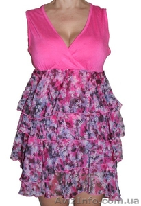 Платье розово-сиреневое легкое (46-48) - <ro>Изображение</ro><ru>Изображение</ru> #2, <ru>Объявление</ru> #1011988