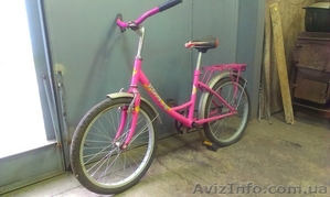 Продам детский розовый велосипед - <ro>Изображение</ro><ru>Изображение</ru> #2, <ru>Объявление</ru> #1085002