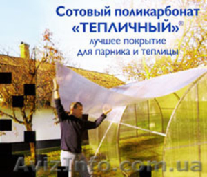 Поликарбонат Полигаль для Теплиц - <ro>Изображение</ro><ru>Изображение</ru> #1, <ru>Объявление</ru> #993915