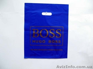 Пакеты с прорубной ручкой в ассортименте 