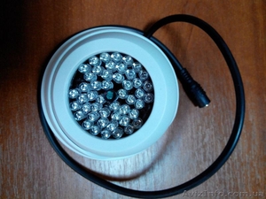 Ик-прожектор 48 светодиодов CCTV IR (белый) - <ro>Изображение</ro><ru>Изображение</ru> #1, <ru>Объявление</ru> #1168900