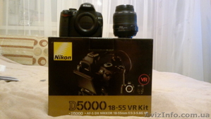 Продам фотоаппарат Nikon D5000 VR Kit 18-55 - <ro>Изображение</ro><ru>Изображение</ru> #2, <ru>Объявление</ru> #1190629