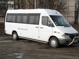 Пассажирские перевозки. Заказ автобуса Mercedes Sprinter на 18 мест  - <ro>Изображение</ro><ru>Изображение</ru> #1, <ru>Объявление</ru> #1233547