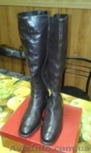 Продам новые кожаные женские сапоги р. 42 (привезены из Словении) - <ro>Изображение</ro><ru>Изображение</ru> #3, <ru>Объявление</ru> #1234223