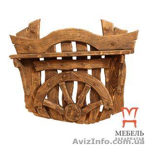 Мебель из дерева на заказ, Вешалка под старину - <ro>Изображение</ro><ru>Изображение</ru> #1, <ru>Объявление</ru> #1235752