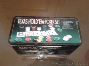 Покерный набор. Texas HOLD'EM POKER SET. 200 фишек - <ro>Изображение</ro><ru>Изображение</ru> #2, <ru>Объявление</ru> #1245173