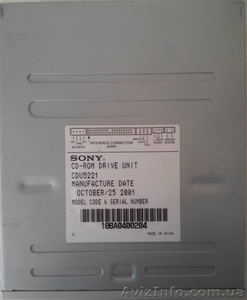 Дисковод CD-ROM Sony CDU5221 - <ro>Изображение</ro><ru>Изображение</ru> #1, <ru>Объявление</ru> #1267657