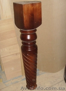 Точенные деревянные ножки для стола, стула, табурета - <ro>Изображение</ro><ru>Изображение</ru> #3, <ru>Объявление</ru> #1291228