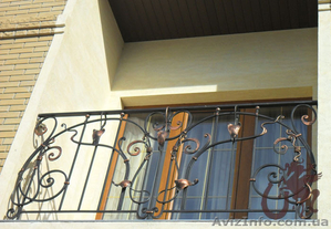 Кованое ограждение на балкон - <ro>Изображение</ro><ru>Изображение</ru> #7, <ru>Объявление</ru> #1318125