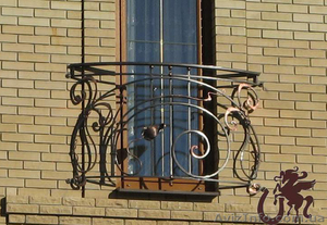 Кованое ограждение на балкон - <ro>Изображение</ro><ru>Изображение</ru> #10, <ru>Объявление</ru> #1318125