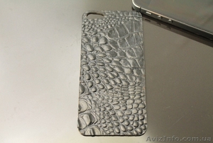 Натуральная кожаная накладка для iPhone 4, 4s, 5, 5s, 6 (крокодил) - <ro>Изображение</ro><ru>Изображение</ru> #2, <ru>Объявление</ru> #1319138