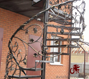 Кованое ограждение для лестницы - <ro>Изображение</ro><ru>Изображение</ru> #6, <ru>Объявление</ru> #1318401