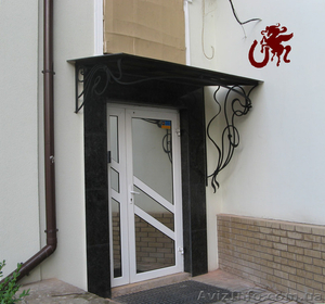 Кованые козырьки над входом - <ro>Изображение</ro><ru>Изображение</ru> #9, <ru>Объявление</ru> #1318410
