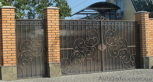 Кованые ворота изготовим под заказ - <ro>Изображение</ro><ru>Изображение</ru> #5, <ru>Объявление</ru> #1318118