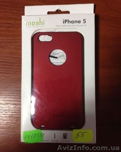 Чехол Moshi для iPhone 5-5S (красный) - <ro>Изображение</ro><ru>Изображение</ru> #1, <ru>Объявление</ru> #1339118