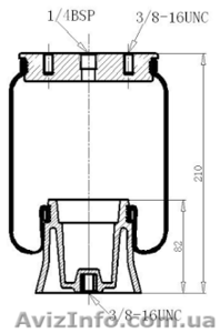 Пневмоподушки для автомобилей по чертежам заказчика.Air bag suspension - <ro>Изображение</ro><ru>Изображение</ru> #2, <ru>Объявление</ru> #1359006