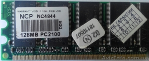 Оперативная память NCP NP25D816128K (DDR/128) - <ro>Изображение</ro><ru>Изображение</ru> #2, <ru>Объявление</ru> #1401549