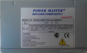 Power Master PM (P4) 350W P 20+4 PIN (5005247) - <ro>Изображение</ro><ru>Изображение</ru> #2, <ru>Объявление</ru> #1454594