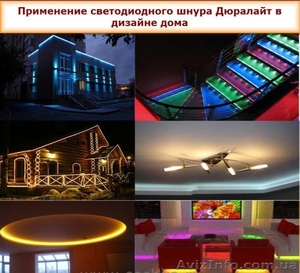 LED дюралайт, светодиодный дюралайт, комплектующие для дюралайта - <ro>Изображение</ro><ru>Изображение</ru> #2, <ru>Объявление</ru> #1491296