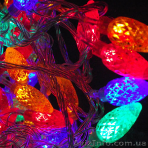 Гирлянда «шишка» — 100 led лампочек - <ro>Изображение</ro><ru>Изображение</ru> #1, <ru>Объявление</ru> #1493552