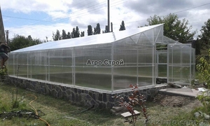 Теплицы с поликарбонатом под ключ.