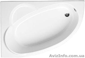 Ванна акриловая асимметричная JIKA OLYMP 150х100 R/L   - <ro>Изображение</ro><ru>Изображение</ru> #2, <ru>Объявление</ru> #1514978