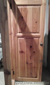 Двери деревянные сосновые с коробкой - <ro>Изображение</ro><ru>Изображение</ru> #1, <ru>Объявление</ru> #1535900