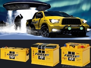 Аккумулятор стартерный FORSE.  Аккумулятор автомобильный от производителя. 