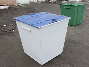 Продам мусорный бак 0,75 м. куб. толщиной 1,2 мм - <ro>Изображение</ro><ru>Изображение</ru> #5, <ru>Объявление</ru> #1546847