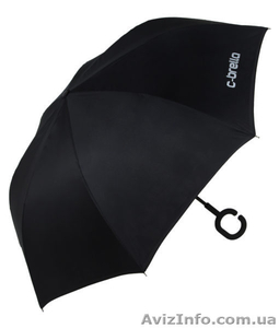 C-brella зонт обратного сложения с удобной ручкой - <ro>Изображение</ro><ru>Изображение</ru> #2, <ru>Объявление</ru> #1550883