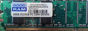 Оперативная память GoodRAM GR400D64L3/512 - <ro>Изображение</ro><ru>Изображение</ru> #3, <ru>Объявление</ru> #1574514