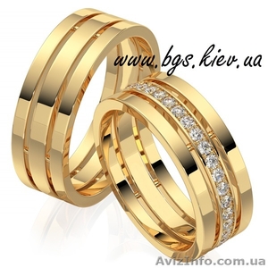 Обручальные кольца на заказ из желтого золота - <ro>Изображение</ro><ru>Изображение</ru> #3, <ru>Объявление</ru> #1580775