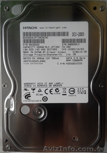 Жесткий диск Hitachi HDS721032CLA362 - <ro>Изображение</ro><ru>Изображение</ru> #1, <ru>Объявление</ru> #1601573