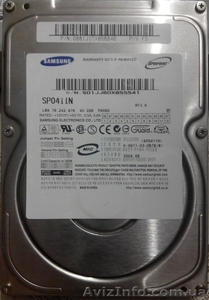 Жесткий диск Samsung SP0411N - <ro>Изображение</ro><ru>Изображение</ru> #1, <ru>Объявление</ru> #1608552