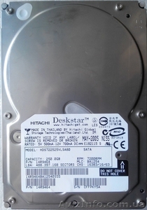 Жесткий диск Hitachi HDS722525VLSA80 - <ro>Изображение</ro><ru>Изображение</ru> #1, <ru>Объявление</ru> #1615859